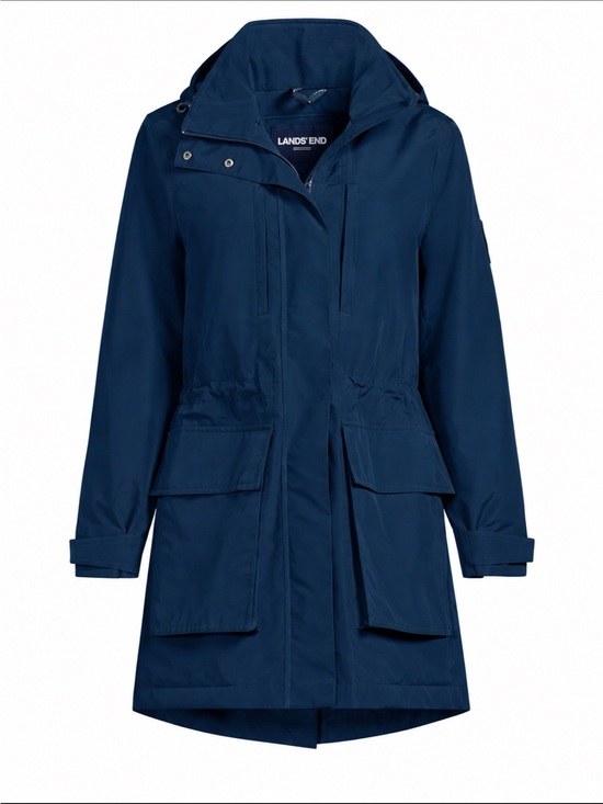 LANDSEND Jackets & Blazers - LandsEnd Women’s Squall Waterproof Parka Attached Hood